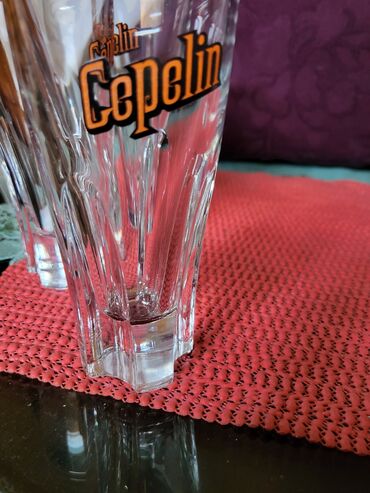 Čaše: Case nove,vintaz Cepelin italijanske. Case komada 4 u ceni. puno — 10