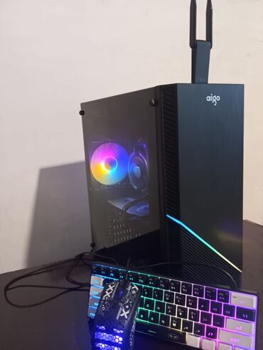 Masaüstü kompüterlər və iş stansiyaları: Salam kompüterin problemi yoxdur parametrləri gtx 1660 i5 9400f ram