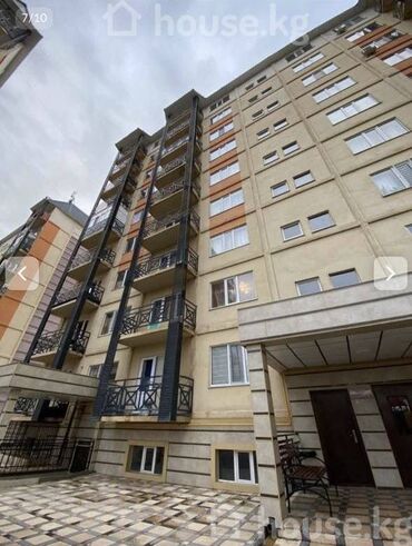 1 комнатная квартира в канте: 1 бөлмө, 52 кв. м, Элитка, 8 кабат, Евроремонт