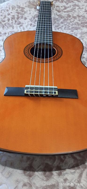 gitara tarnada: Klassik gitara, Yamaha, İşlənmiş, Ünvandan götürmə — 2