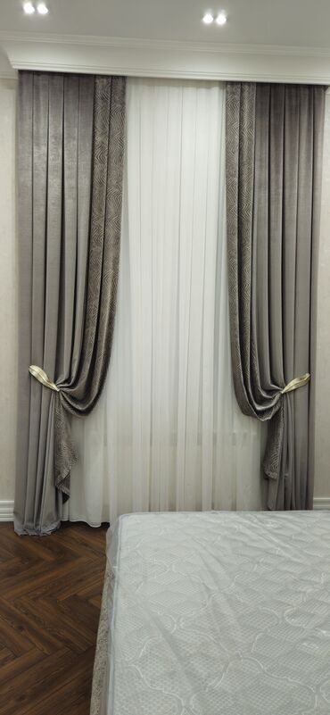 Pərdə və tüllər: Yataq otaqları, qonaq otaqları və digər məkanlar üçün nəzərdə tutulmuş — 2