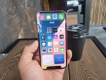 Apple iPhone: IPhone 12 mini, Б/у, 64 ГБ, Красный, Чехол, Кабель, 74 % — 10