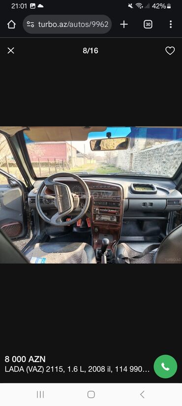 VAZ (LADA): LADA Samara sedan - Kuzov: 4 qapılı sedan, tünd rəng - Mühərrik və — 11