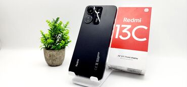 Redmi: Redmi, Redmi 13C, Б/у, 256 ГБ, цвет - Черный, 2 SIM