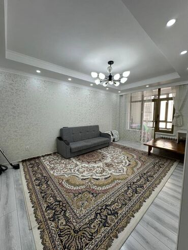 асанбай дом: 2 комнаты, 67 м², Элитка, 6 этаж, Евроремонт