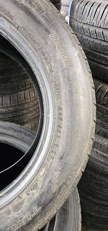 balon: Шины 225 / 55 / R 16, Лето, Б/у, 1 шт, Легковые, Таиланд, Bridgestone — 2