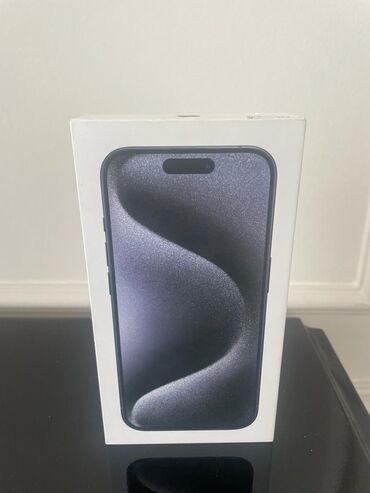 kredit telefonlar iphone: IPhone 15 Pro, 256 GB, Sierra Blue, Barmaq izi, Simsiz şarj, Face ID