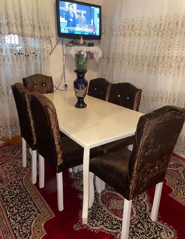 Мебель на заказ: Stol stul 250 AZN. televizor 50 azm. əlaqə nomresi 0508571015 Səbinə