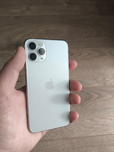 silver mikrodalga: IPhone 11 Pro, 64 GB, Gümüşü, Simsiz şarj — 1