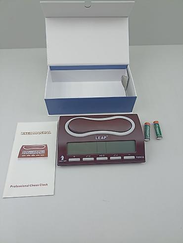 chess: LEAP PQ9903A elektron şahmat saatı - İki tərəfli böyük LCD ekran: hər — 5