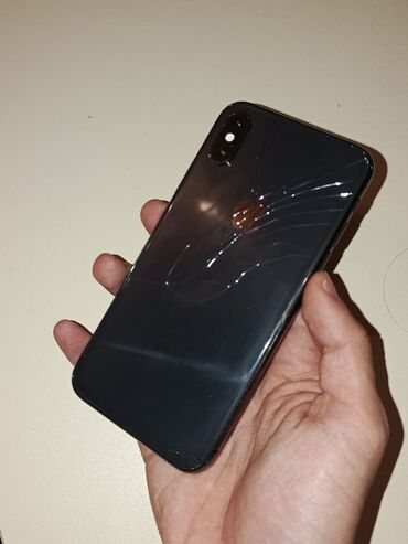 магазин самсунг баку: IPhone X, 256 ГБ, Space Gray, Битый