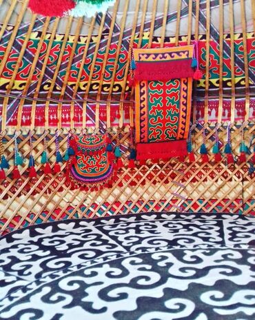 Аренда юрт: Аренда юрты, Каркас Деревянный, 65 баш, Казан, Посуда, С полом — 3