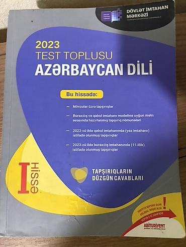 Azərbaycan dili Testlər 11-ci sinif, DİM, 1-ci hissə, 2023 il