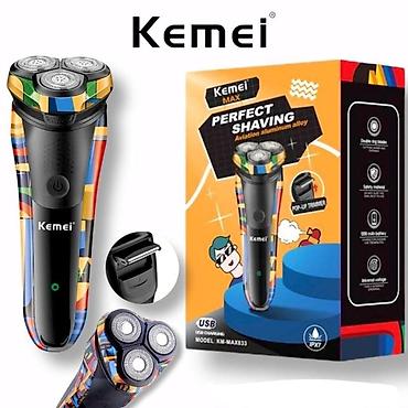 Məişət texnikası: Elektrikli Ülgüc Kemei MAX 833 Üzqırxan 🆕Bütün məhsularımız Yenidir — 2