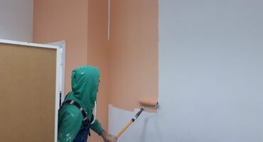 гостевой дом балыкчы: Покраска стен и потолков под ключ - Малярные работы для квартир