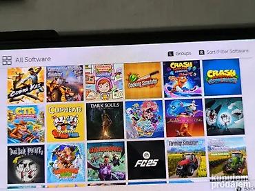 Nintendo Switch: Nintendo Switch OLED konzola cipovana 64gb + 512gb microSD sa 140 — 4