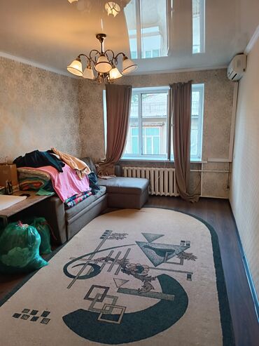 квартира 2 комнатная в Кыргызстан | Долгосрочная аренда квартир: 2 комнаты, 42 м², Индивидуалка, 4 этаж, Центральное отопление