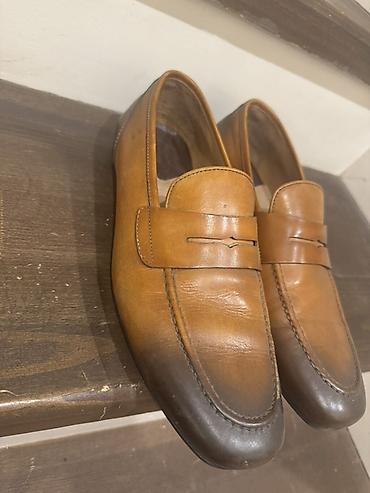 honor smart: Dəri loafer ayaqqabı 41,5 ölçü - Material: təbii dəri üstlük, dəri — 3