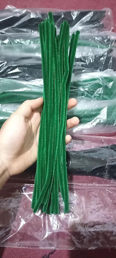 deco mesh: Пушистая проволока для рукоделия (pipe cleaners) - Материал: стальная — 2