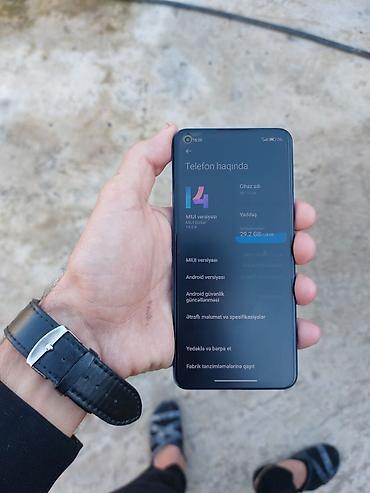 lenovo v baku: Xiaomi 11 Lite, 128 GB, rəng - Göy, 
 Barmaq izi — 3