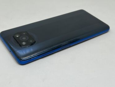 пятнитка сатылат: Poco X3 NFC, Б/у, 128 ГБ, цвет - Синий, 2 SIM