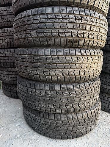 Шины 215 / 60 / R 17, Зима, Б/у, Комплект, Легковые, Япония, Dunlop