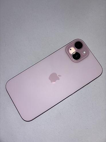 redmi x5: IPhone 15, Б/у, Розовый, Защитное стекло, Чехол, Коробка, 91 % — 2