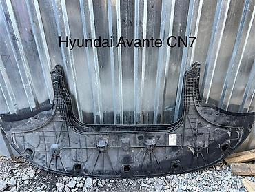 cn7: Защита двигателя (нижняя) для Hyundai Avante CN7 - Оригинальная — 1