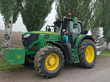 Тракторы John Deere: Трактор John Deere 6155M, колесная формула 4x4. Основные — 1