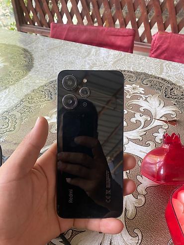 ayfon 12 islenmis: Redmi 12, 128 GB, rəng - Qara, Zəmanət, Sensor, Barmaq izi — 1