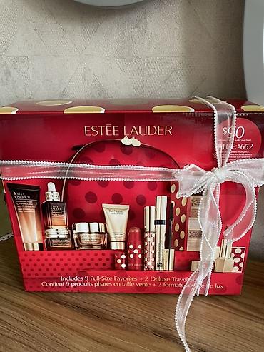 evalar vitamin c: Estée Lauder hədiyyə dəsti – “Includes 9 Full‑Size Favorites + 2 — 4