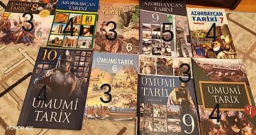 Məktəb dərslikləri dəsti – Azərbaycan tarixi və Ümumi tarix Tərkib: -