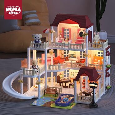 дом для барби: Домик Koala 🏡 Размер большой, качество отличное 📦 В комплекте