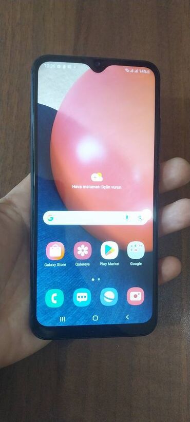 samsunq s24: Samsung Galaxy A02 S, 32 GB, rəng - Qara, İki sim kartlı