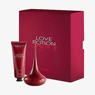 love potion: Oriflame Love Potion “Cherry On Top” Hədiyyə Dəsti + Üz üçün Mirvari — 1