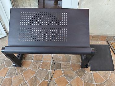 pdp koncentrat za vlagu: Prilagodljivi sto/štand za laptop sa hlađenjem - Ergonomičan sklopivi — 7