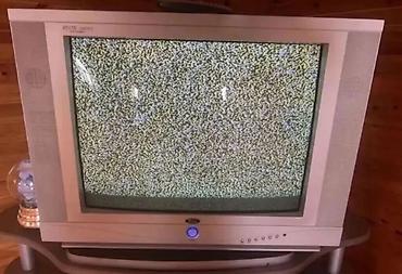TV və video: Kineskop (CRT) televizor – gümüşü korpus, geniş çərçivəli klassik — 1