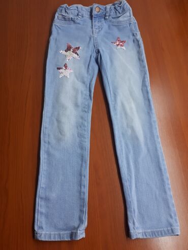 Akvariumi: LC WAIKIKI farmerke za devojčice kao nove vel.116-122 cm 6-7god