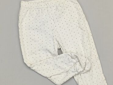spodnie dresowe białe: Spodnie dresowe, George, 1.5-2 lat, 92, stan - Zadowalający