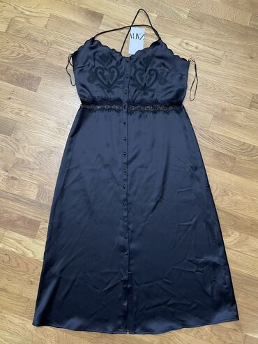 Женская одежда: Вечернее платье, Миди, Zara, M (EU 38)