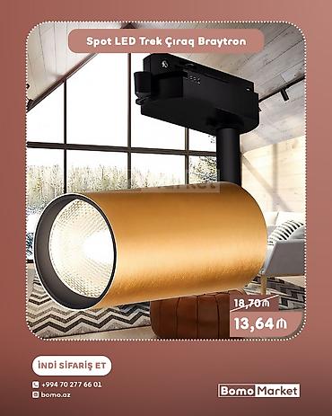 Spot LED Trek Çıraq Braytron - Növ: Trek (reyl) üzərində quraşdırılan