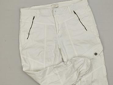 czarne cargo pull and bear: Spodnie 3/4 damskie, rozmiar XL — 1
