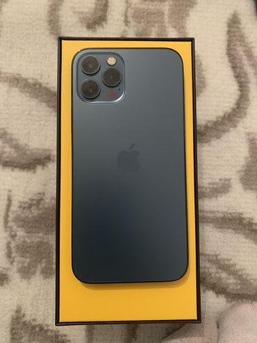 продажа бу ноутбуков: IPhone 12 Pro, Колдонулган, 256 ГБ, Каптама, Коргоочу айнек, 83 %