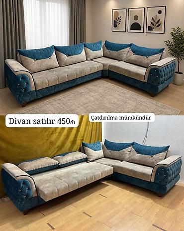 Qonaq otağı dəstləri: Divan, Masa və oturacaqlar — 3