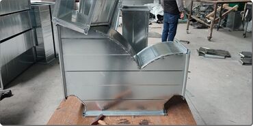 Havalandırma sistemləri: Məhsul: Havalandırma kanalları və fittingslər (galvanizli polad) — 3