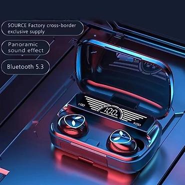 air iphone: Наушники TWS M20 Bluetooth 5.1, зарядное устройство, 3500 мАч — 3
