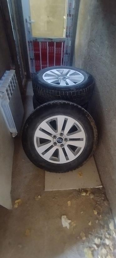 шины pirelli: Комплект из 4 колес Subaru на литых дисках. - Оригинальные — 1