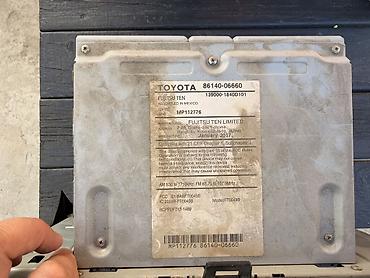 car audio: Штатная мультимедийная система Toyota (Fujitsu Ten) Camry 55 — 2
