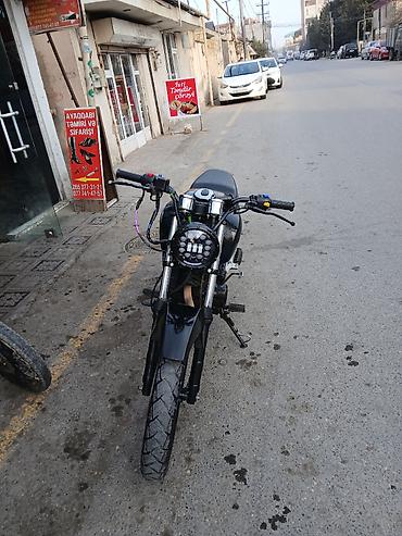 zigzag one 50 cc: Salam bajaj v15 hauje 150cc matordu usdunde senedi yoxdu arxa teker — 4
