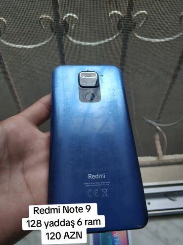Saipa: Redmi Note 9 Pro Max, 128 GB, rəng - Mavi, Barmaq izi, İki sim kartlı